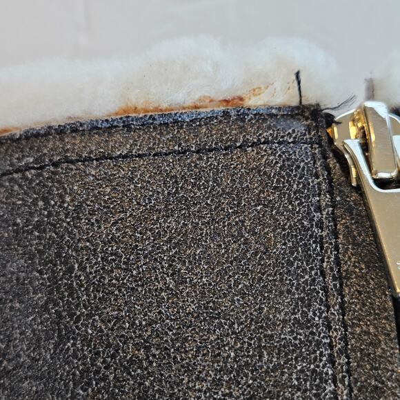 Joie Lorring Shearling Ankle Bootie Women's Size 10 EU 40 Glam Night Out Party - Picture 12 of 13